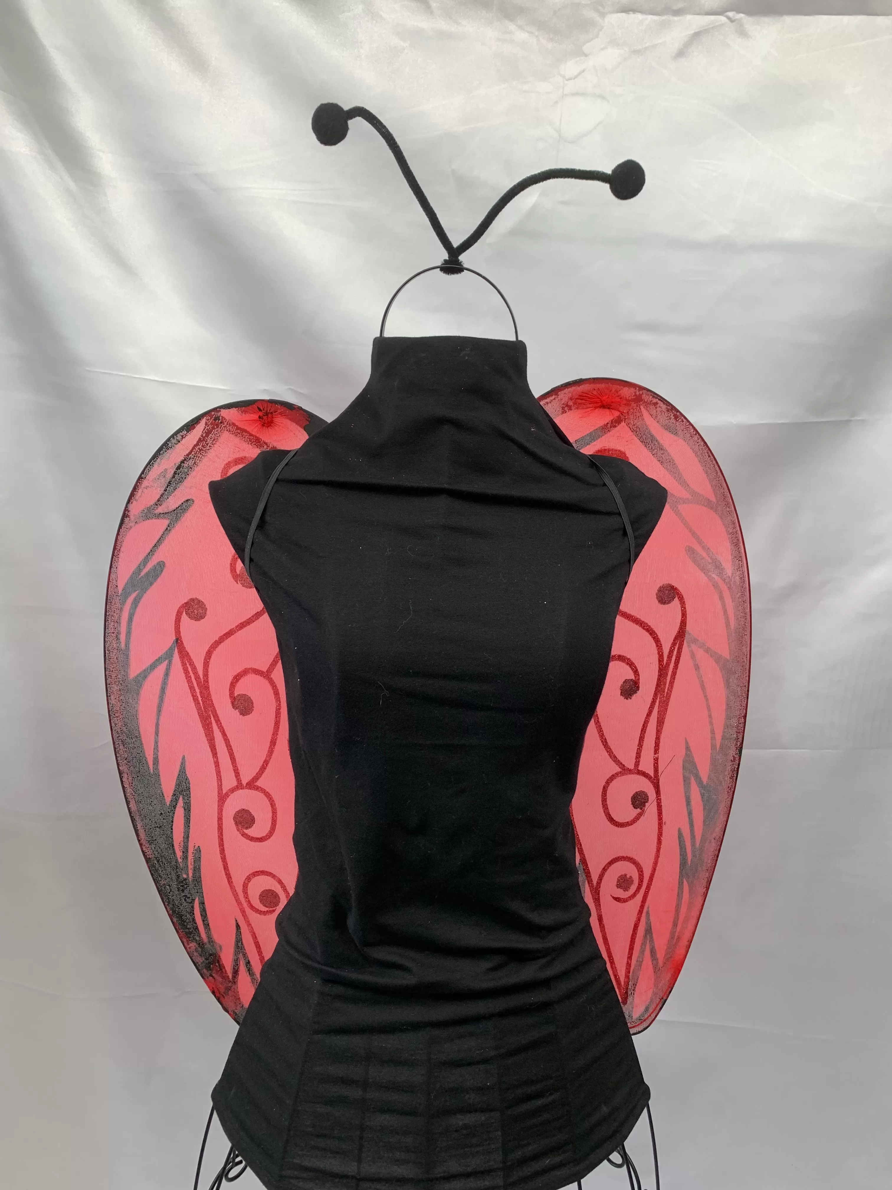 Red & Black Ladybug , Fairy, Devil Cosplay Wings with Headband