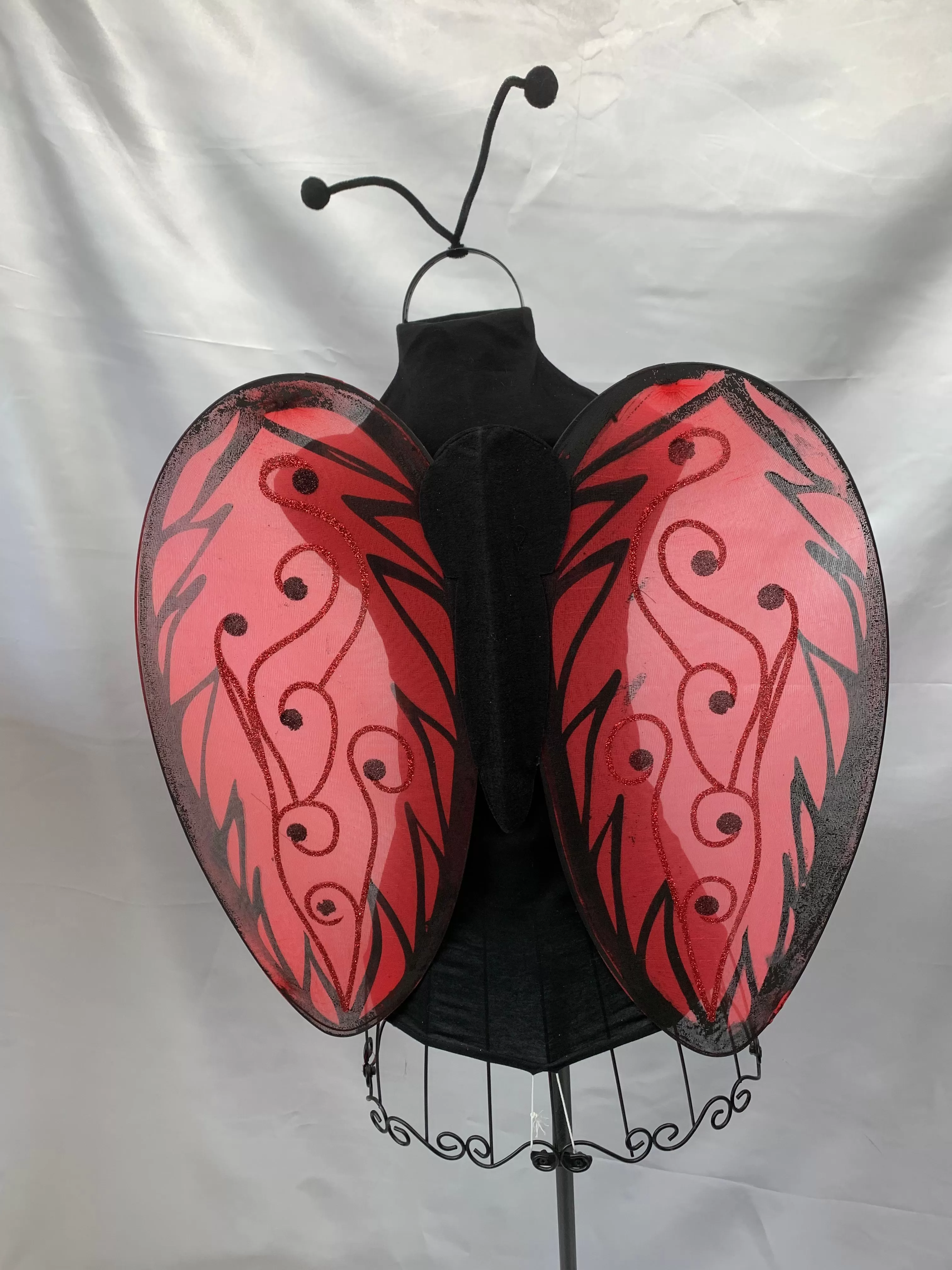 Red & Black Ladybug , Fairy, Devil Cosplay Wings with Headband