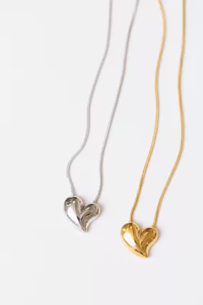 RESTOCKED: Waterproof Heart Pendant Necklace