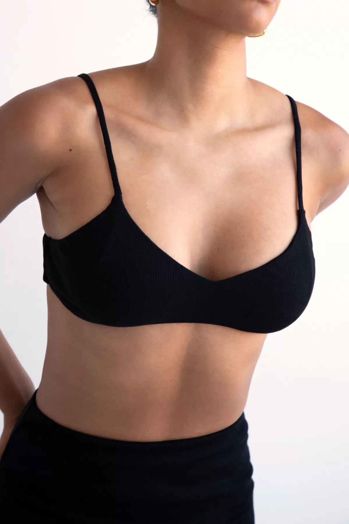 Ribbed Modal Bralette