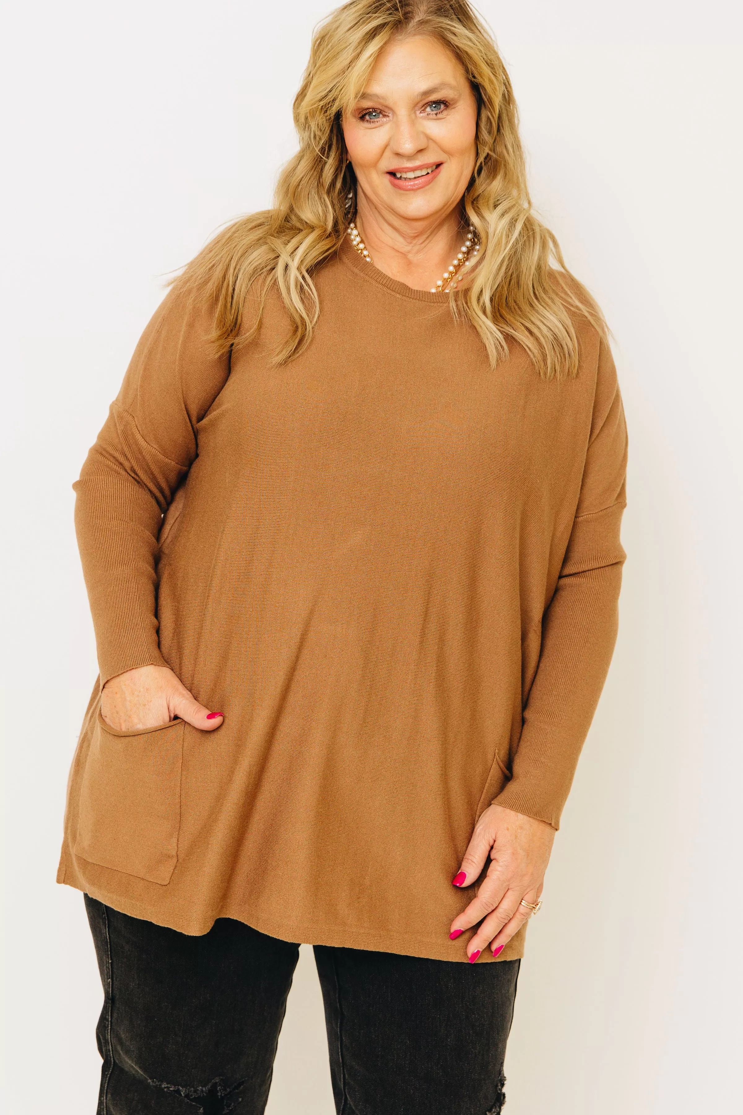 Room To Breathe Oversized Sweater (S-3XL)