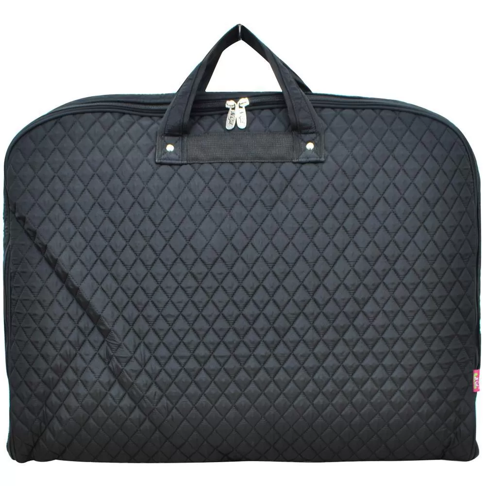 Solid Quilted Black NGIL Garment Bags