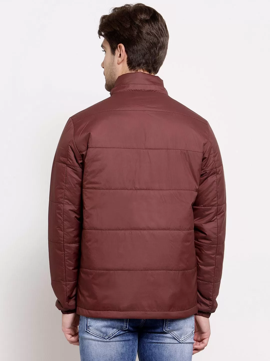 Style Quotient Mens Solid Quilted Jackets