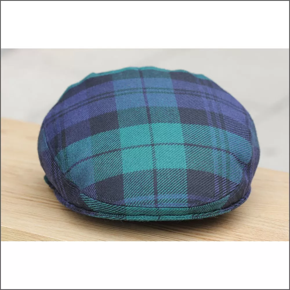 Tartan Cap Scottish Montrose Black Watch 