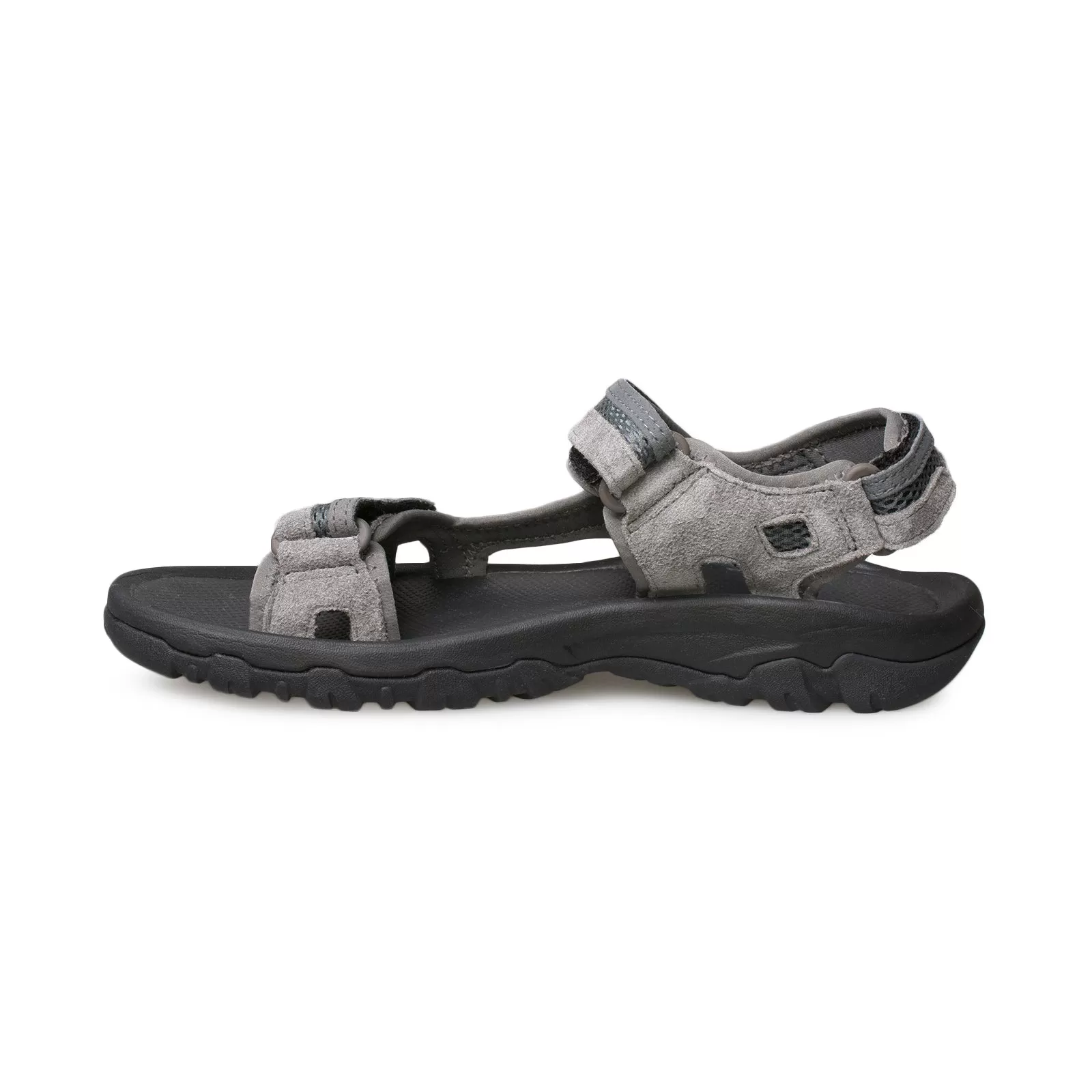 Teva Hudson Dark Gull Grey Sandals - Men's