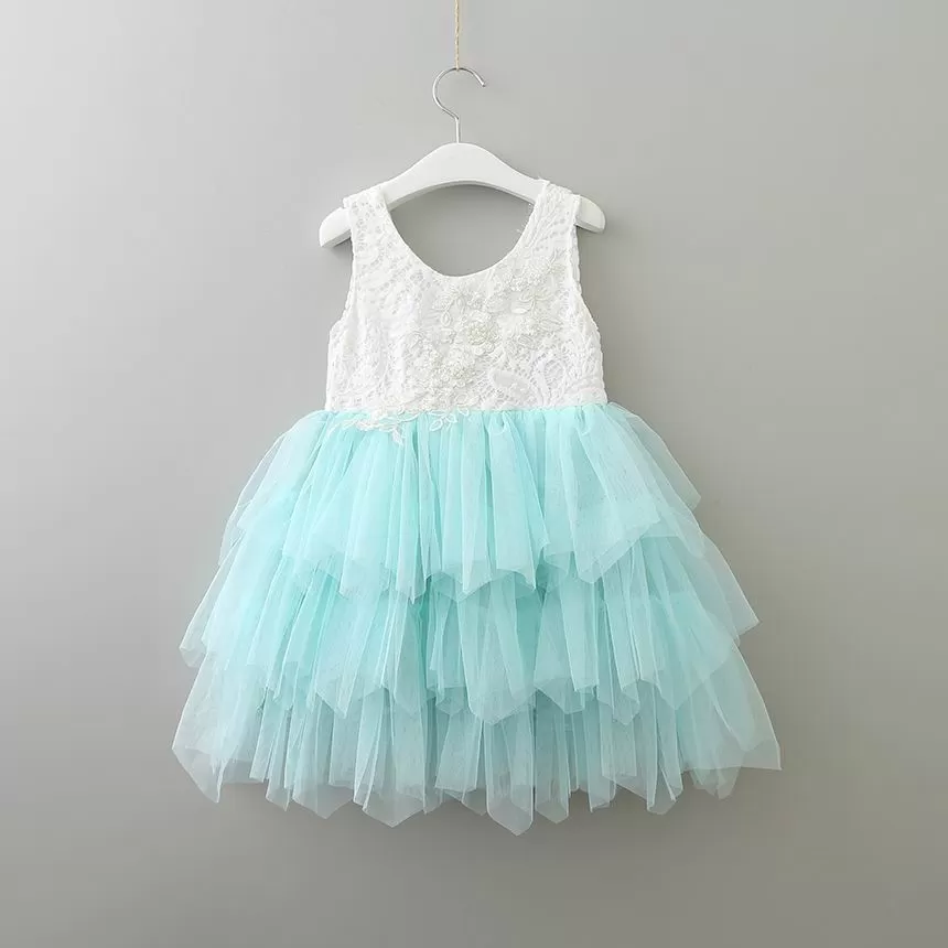 The Alanna Dress - Seafoam