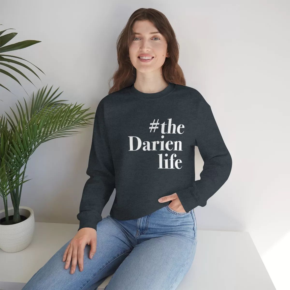 #thedarienlife Unisex Heavy Blend™ Crewneck Sweatshirt