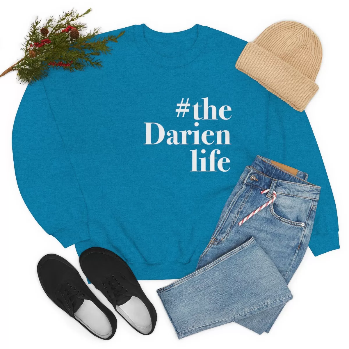 #thedarienlife Unisex Heavy Blend™ Crewneck Sweatshirt