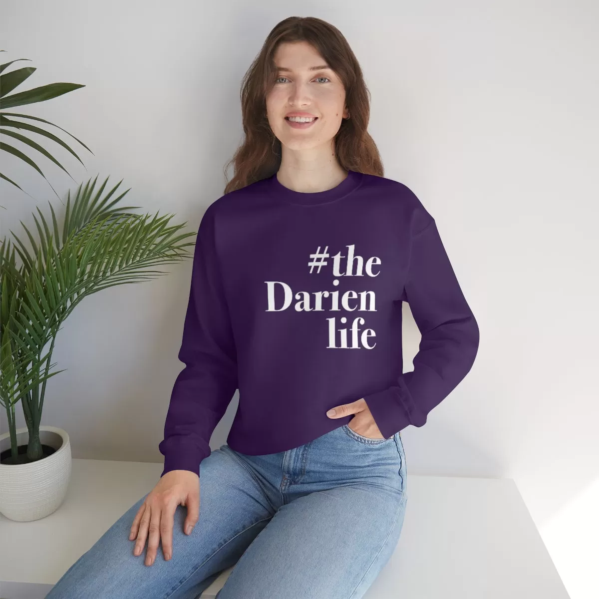 #thedarienlife Unisex Heavy Blend™ Crewneck Sweatshirt