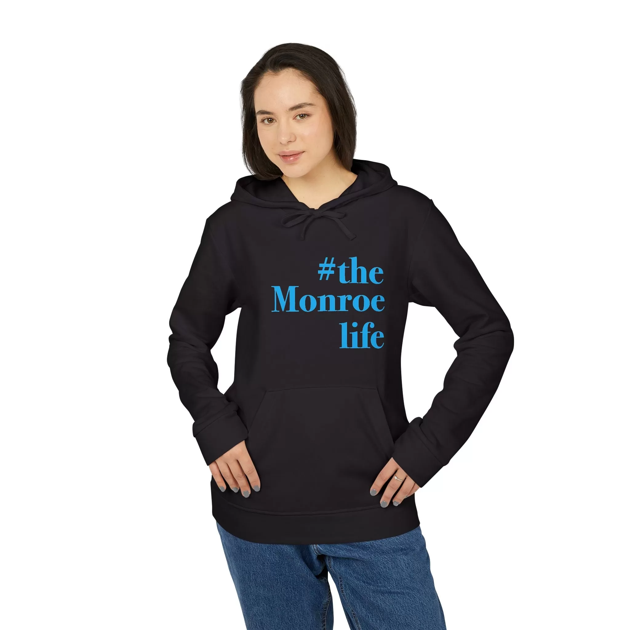 #themonroelife adidas® Unisex Fleece Hoodie