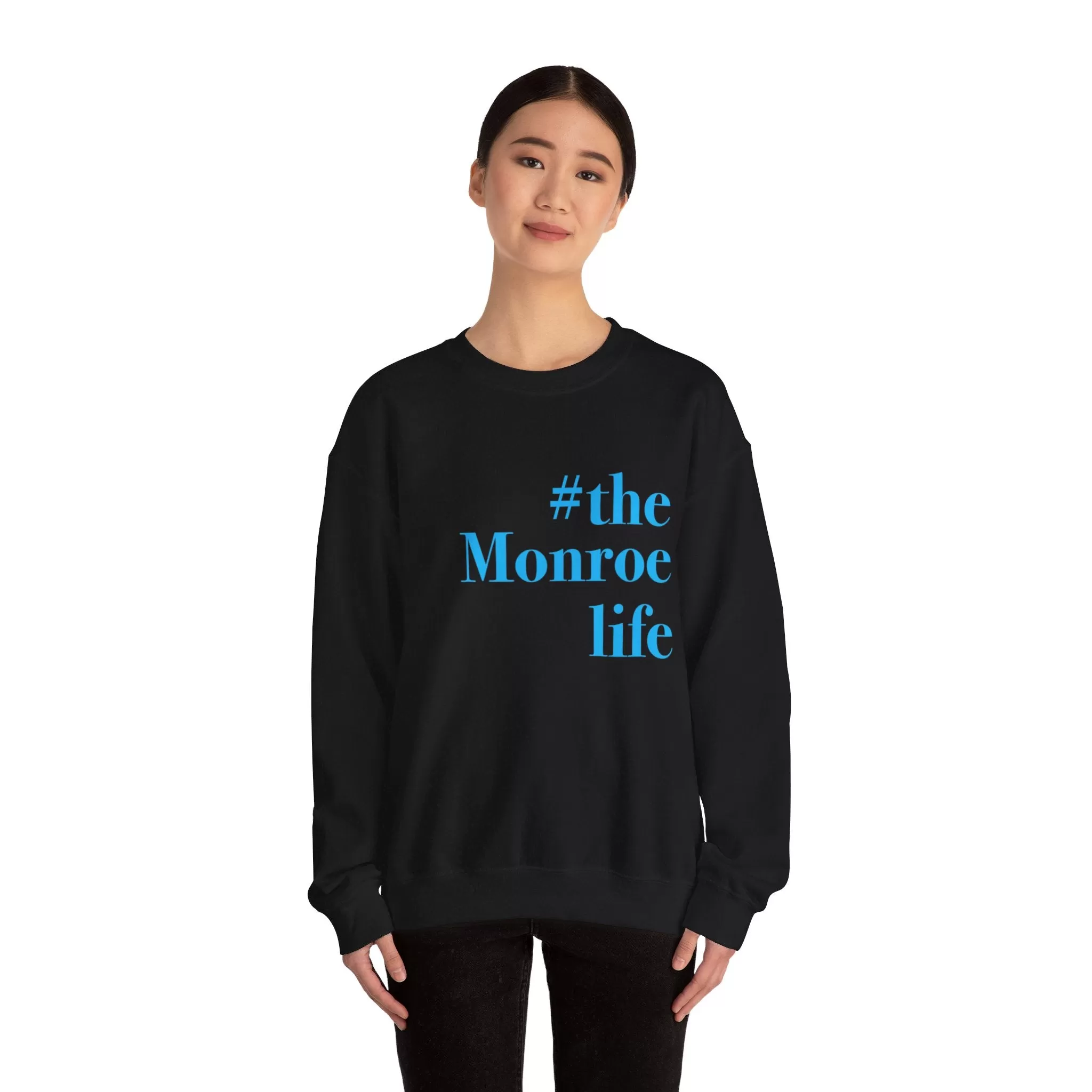 #themonroelife Unisex Heavy Blend™ Crewneck Sweatshirt