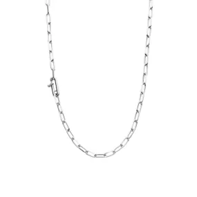 Ti Sento Closed-Forever Silver Necklace