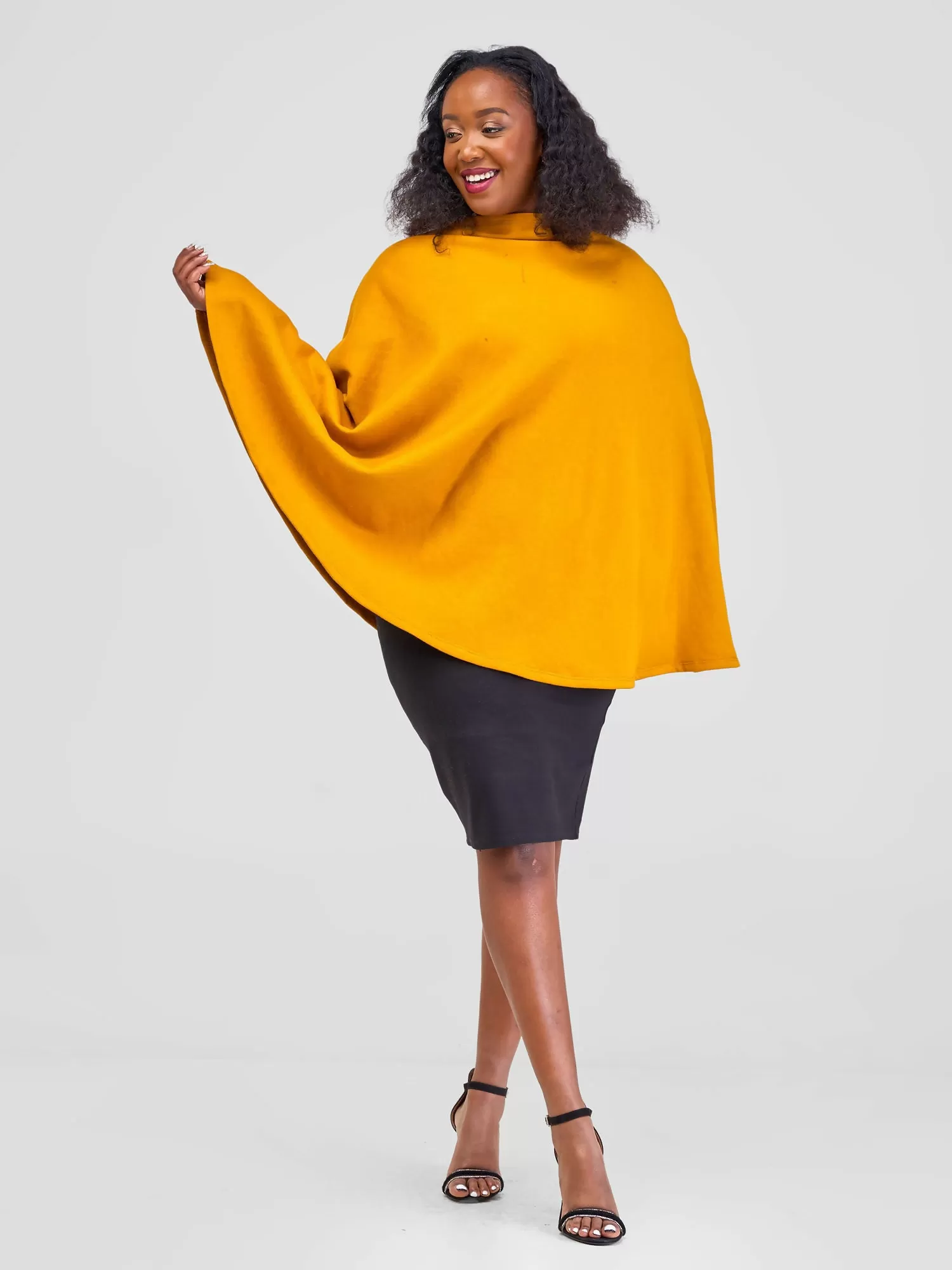 Timyt Urban Wear Golden Glow Shawl - Mustard