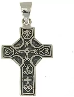 Viking Pendant Celtic 925 Silver Cross handmade