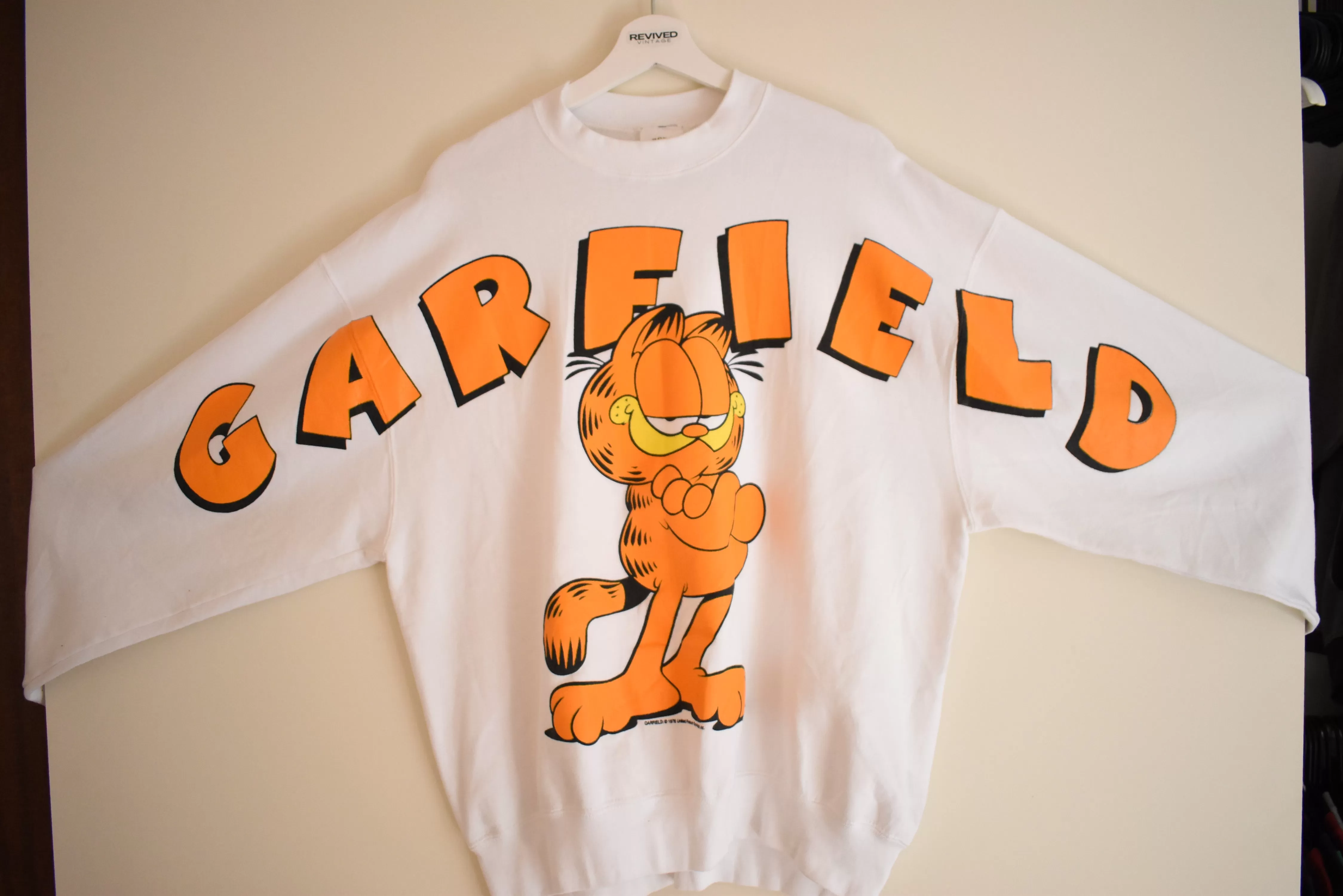 Vintage Garfield Sweatshirt Extra Large