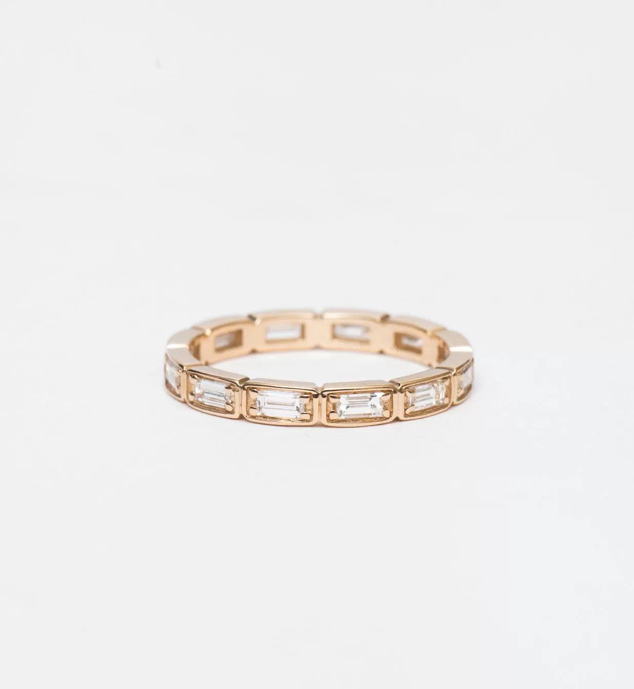 Wheat Baguette Eternity Band